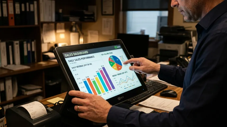 Real-time sales reporting dashboard